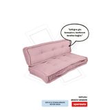 XPERMATE Bisküvi Yer Minderi Kalorifer Önü Palet Üstü Bahçe Balkon Minderi 60x120 Pembe