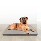 Xpermate Büyük Irk Köpek Yatağı Fermuarlı Yıkanabilir Su İtici Evcil Hayvan Yatağı Pati Minder (80 x 120 cm)