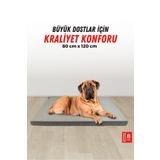 XPERMATE Büyük Irk Köpek Yatağı Fermuarlı Yıkanabilir Su İtici Evcil Hayvan Yatağı Pati Minder