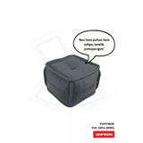 XPERMATE Dekoratif Kare Puf Orta Sehpa Ayak Uzatma Puf 40x40 Cm Gri Puffymod
