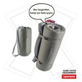 XPERMATE Gezginmat Kamp Yatağı Kamp Matı Fermuarlı Taşıma Çantalı Kamp Minderi Çadır Matı 70x180x6cm