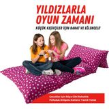 Xpermate Katlanır Çocuk Yer Minderi Katlanır Yer Yatağı Katlanır Yatak Pembe - 70 x 200 x 15 cm