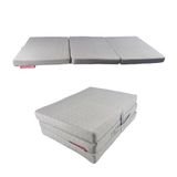 Xpermate Katlanır Yatak Yer Yatağı Katlanır Sünger Yatak Misafir Yatağı 70X180x6 Gri