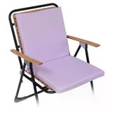 Xpermate Sandalye Minderi Su İtici Kumaş 40X40 Cm Sünger Sırtlıklı Sandalye Minderi Bağcıklı Llla