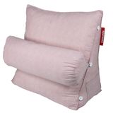 XPERMATE Sırt Destek Yastığı - Bel, Boyun Destekli Yastık TV Yastığı Okuma Yastığı Ameliyat Sonrası Pembe