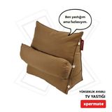 Xpermate Tv Yastýðý Bel Destek Yastýðý Sýrt Yastýðý Boyun Destekli Kahverengi
