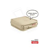 XPERMATE Yer Minderi Bisküvi Minder 45x45 Kalın Pofuduk Palet Balkon Bahçe Fransız Minder Bej