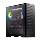 XPG Defender Pro DEFENDER PRO-BKCWW Temperli Cam Mesh ARGB USB 3.0 Siyah E-ATX Mid-Tower Gaming (Oyuncu) Kasa