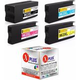 Xplus 9018 All-In-One 963XL-967XL 4 Renk Muadil Kartuş Set 1.600 Sayfa - Renkli