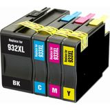 Xplus 932XL 933XL HP Officejet 7612 Renkli Muadil Kartuş Set