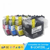 Xplus Brother LC472XL 4 Renk Muadil Kartuş Seti Siyah 3000 Sayfa Renkliler 1500 Sayfa