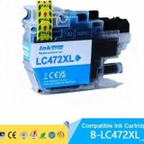 Xplus Brother MFC-J3540DW LC472XL C Mavi Yüksek Kapasite Muadil Kartuş 1500 Sayfa