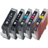 XPlus® Canon Pixma MP830 Kartuş Set 5 Renk Takım PG-5 CLI-8, KT-10047