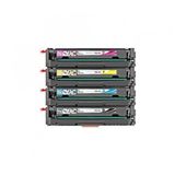 Xplus Hp 125A-CB540A-CB541A-CB542A- CB543A Hp Color Laserjet CP1215 1 Set Muadil Toner 2200 Sayfa Renkli