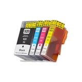 Xplus HP 920XL Muadil Kartuş 4 Renk Officejet 6500A Tam Dolu Çipli Kullanıma Hazır - Renkli