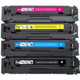Xplus HP Color Laserjet Pro M454DW 415A Uyumlu 4 Renk Muadil Toner Seti