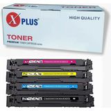 Xplus Hp Color Laserjet Pro Mfp M183FW Yazıcı 216A 4 Renk Ithal Muadil Toner Seti 1.050 Syf Renkli Chipsiz