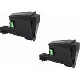 Xplus Kyocera Ecosys TK-1110 FS1120 Mfp Muadil Toneri 2.500 Sayfa Chipli 2'li Set - 0,5 g - Siyah