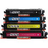 Xplus Laserjet CLP-7010 Uyumlu 4 Renk Muadil Toner Seti CRG-729
