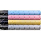 Xplus Lexmark CS921 4 Renk Ithal Muadil Toner Seti 34.000 Sayfa Chipli - Renkli