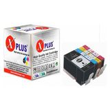 Xplus Officejet 6500A Plus Kartuş Set 4 Renk Takım Muadil Yüksek Kapasite 920XL - Renkli