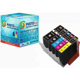 Xplus Photo Print® Canon Pixma MX885 Kartuş Set 5 Renk Takım Muadil Yüksek Kapasite 525XL-526XL 500 Sayfa - Renkli