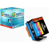 Xplus Photo Print® Hp Officejet 6815 934XL/935XL 4 Renk Muadil Kartuş Seti - Renkli