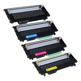 Xplus Samsung SL-C433W - CMYK-404 1 Set Muadil Toner - Siyah