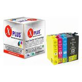 Xplus Workforce 27XL Yüksek Kapasite Cmyk 4 Renk Muadil Kartuş Takım - Renkli