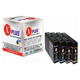 Xplus Workforce Pro WF-4640DTWF Uyumlu 4 Renk Muadil Kartuş Seti 79XL - Renkli