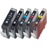 Xplus Xplus® Canon Pixma MP530 Kartuş Set 5 Renk Takım Pg-5 Clı-8 - Renkli