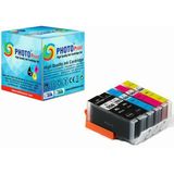 Xplus Xplus® Canon Pixma Mx 725 PGI-550XL CLI-551XL Chipli Muadil Kartuş Seti - Renkli