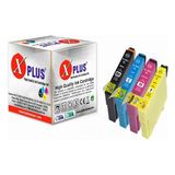Xplus Xplus® Epson Workforce WF-2010W Uyumlu 4 Renk Muadil Kartuş Seti - Renkli