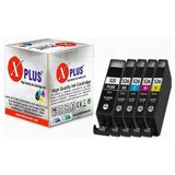 Xplus Xplus® Pixma İX6550 Kartuş Set 5 Renk Takım Muadil Yüksek Kapasite 525XL-526XL 500 Sayfa - Renkli