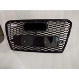 XPower Audi A7 2012-2016 Uyumlu Rs7 Plastik Siyah-Krom Panjur