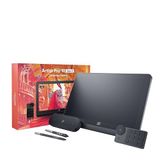 XPPen Artist Pro 19 Gen2 ekran grafik tablet, 4K profesyonel dijital çizim 16K seviyeleri %156 sRGB, 2 kalem ve mini klavye ile, Windows, MacOS, Android, Chrome OS, Linux ile uyumludur