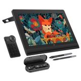XPPen Artist Ultra 16 4K OLED Çizim Tablet, 15,6 inç Dokunmatik Ekran Çizim Tablet, %99 Adobe RGB Çift Stylus 16K Basınçlı Kapasiteli Kalem, Mini Klavye 1,07 milyar renk Mac için