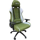 Xprime Cool Yeşil Oyuncu Koltuğu Yüksek Yoğunluklu Sünger ile Ergonomik Tasarım ve Ayarlanabilir Yükseklik