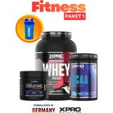 Xpro Nutrition Fitness Paketi 1 - Whey Protein(Birthdaycake)-Creatine-Bcaa(Karpuz)