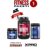 Xpro Nutrition Xpro Fitness Paketi 1 - Whey Protein(Bisküvi)-Creatine-Bcaa(Karpuz)