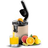 Xqueeze Retrojuice 600 Bej Elektrikli Portakal ve Narenciye Sıkacağı Kol 600 W Retro Stil Paslanm - Çok Renkli