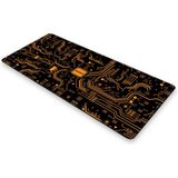 Xrades Anakart 70X30 cm Xl Mouse Pad - Turuncu
