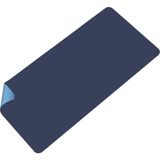 Xrades Deri Laptop Bilgisayar Için Geniş S Masa Matı Deri 80X40 cm Lacivert Mouse Pad