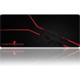 Xrades Kırmızı Çizgi 70X30 cm Xxl Gaming Oyuncu Mousepad Mouse Pad - Renkli