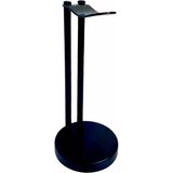 Xrades Siyah Yuvarlak Kulaklık Standı (Ahşap ve Metal) Stand Stant Tutucu