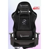 Xrancer Ares Black Oyuncu Koltuğu Full Kumaş 3D Kolçaklı Ergonomik Tasarım ile Konforlu Destek