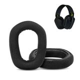 XRHTONG Logitech G435 G 435 Bluetooth kablosuz oyun kulaklığı ile uyumlu yedek nefes alan kulak yastığı, yastık (nefes alan kumaş/yüksek yoğunluklu köpük)