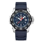 XS.3253.CB NAVY SEAL RUBBER - STEEL - CARBONOX™ (RSC) - (İsviçre Üretimi Ronda 715 Mekanizmalı) Erkek Kol Saati