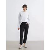 Xsıde Siyah Crop Flare Kadın Jean Pantolon