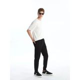 Xsıde Siyah Standart Kalıp Gabardin Erkek Pantolon